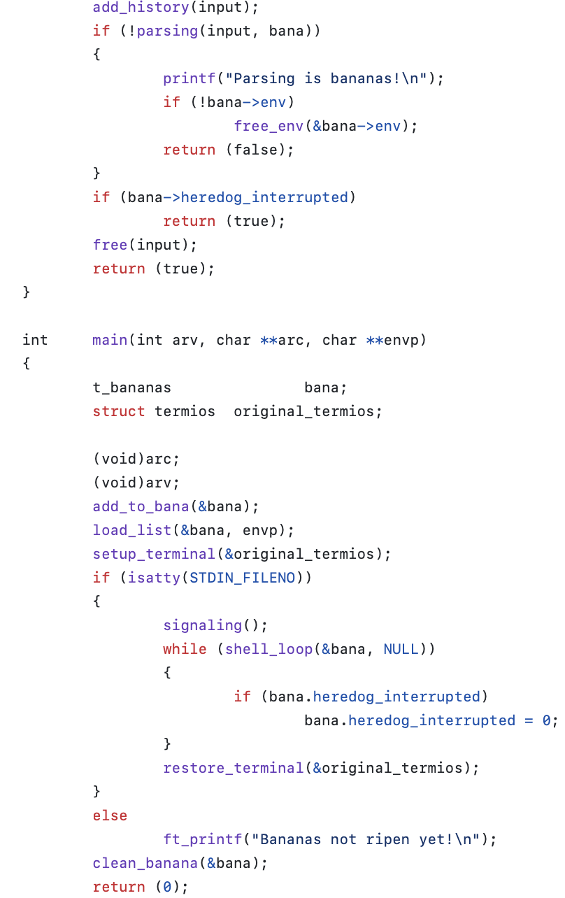 Code snippet